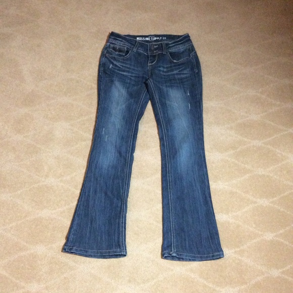 Mossimo Supply Co. Boot Cut Jeans, Size 1 - Picture 2 of 5